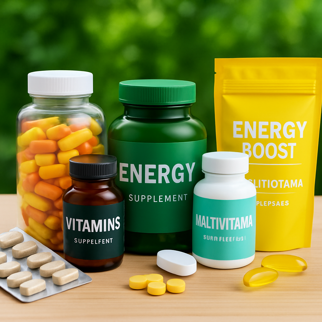 MultiVitamínicos y Energizantes